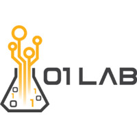 01Lab logo, 01Lab contact details