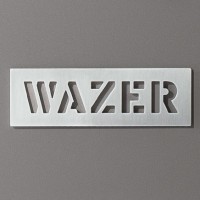 WAZER logo, WAZER contact details