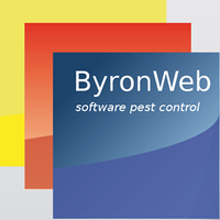 ByronWeb logo, ByronWeb contact details