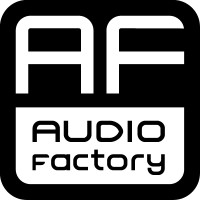 AudioFactory logo, AudioFactory contact details