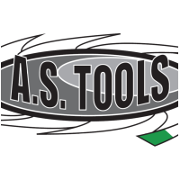 A.S. TOOLS logo, A.S. TOOLS contact details