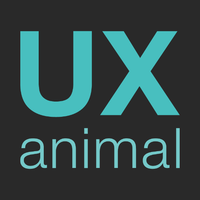 UXanimal logo, UXanimal contact details