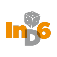 InD6 logo, InD6 contact details