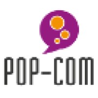 Pop-com logo, Pop-com contact details