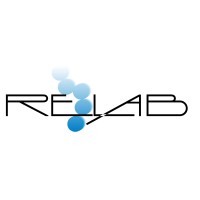 RELAB logo, RELAB contact details