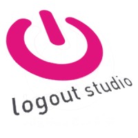 logout studio logo, logout studio contact details