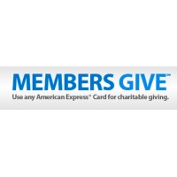 Members Give by American Express logo, Members Give by American Express contact details