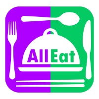 ALL EAT logo, ALL EAT contact details