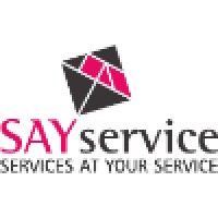 SAYservice logo, SAYservice contact details