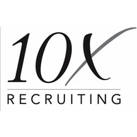 10x Recruiting logo, 10x Recruiting contact details