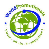 World Promotionals logo, World Promotionals contact details