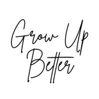 Grow Up Better logo, Grow Up Better contact details