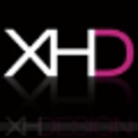 XH Design logo, XH Design contact details