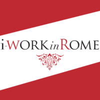 i-WorkinRome logo, i-WorkinRome contact details