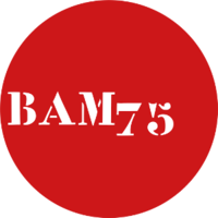 BAM75 logo, BAM75 contact details