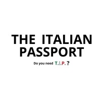 The Italian Passport logo, The Italian Passport contact details