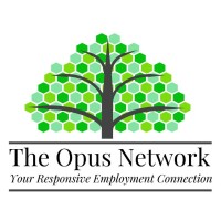 The Opus Network logo, The Opus Network contact details