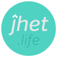 JHET.LIFE logo, JHET.LIFE contact details