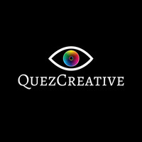 QuezCreative logo, QuezCreative contact details