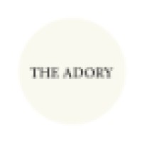 The Adory logo, The Adory contact details