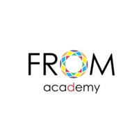 FROM Academy logo, FROM Academy contact details