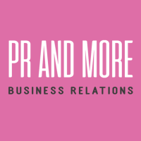 PR and more logo, PR and more contact details