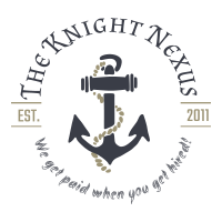 The Knight Nexus logo, The Knight Nexus contact details