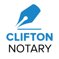 Clifton Notary logo, Clifton Notary contact details