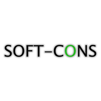 SOFT-CONS logo, SOFT-CONS contact details