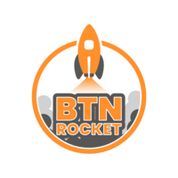 BTNRocket logo, BTNRocket contact details