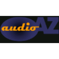 audioAZ logo, audioAZ contact details