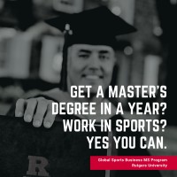 Global Sports Business MS Program at Rutgers University logo, Global Sports Business MS Program at Rutgers University contact details