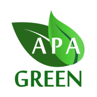 APA GREEN logo, APA GREEN contact details