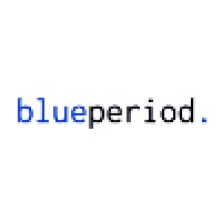 blueperiod. logo, blueperiod. contact details