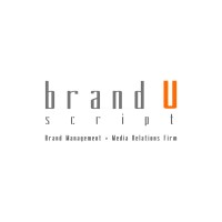 The BrandUscript Agency logo, The BrandUscript Agency contact details