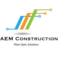 AEM Fiber Construction logo, AEM Fiber Construction contact details