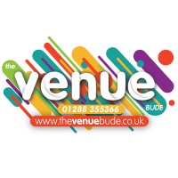 The Venue Bude logo, The Venue Bude contact details