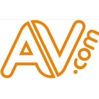 AV.com logo, AV.com contact details