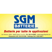 SGM Batterie logo, SGM Batterie contact details