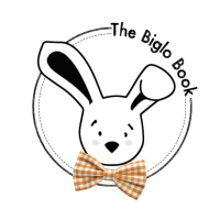 The Biglo Book logo, The Biglo Book contact details