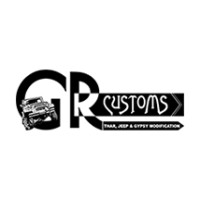 GR Customs logo, GR Customs contact details