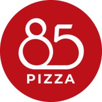 85.pizza logo, 85.pizza contact details