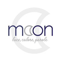 MOON luce, calore, parole logo, MOON luce, calore, parole contact details