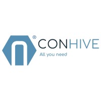 CONHIVE logo, CONHIVE contact details