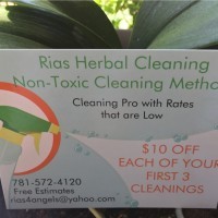 Rias Herbal Cleaning logo, Rias Herbal Cleaning contact details