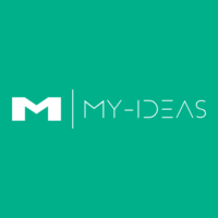 MY-IDEAS logo, MY-IDEAS contact details