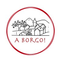 A Borgo! logo, A Borgo! contact details