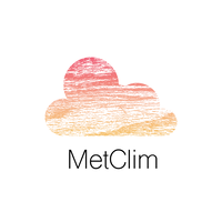 MetClim logo, MetClim contact details