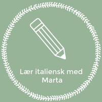 Laer italiensk med Marta logo, Laer italiensk med Marta contact details