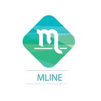 MLINE logo, MLINE contact details